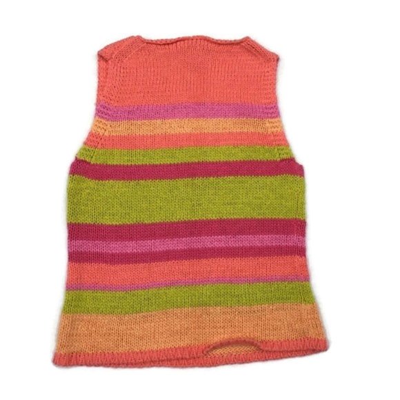 Ann Taylor Loft Stripe Sleeveless Sweater XS - Picture 2 of 3